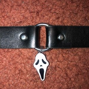 Ghostface Scream Choker Necklace